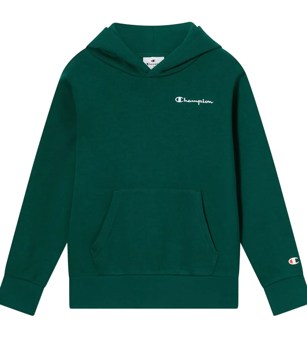 Børn Champion Hættetrøjer>Hættetrøje - Forest Peak Green