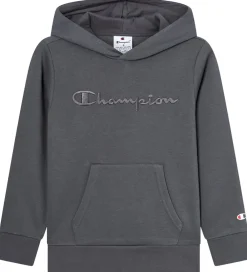 Børn Champion Hættetrøjer>Hættetrøje - Forged Steel Grey
