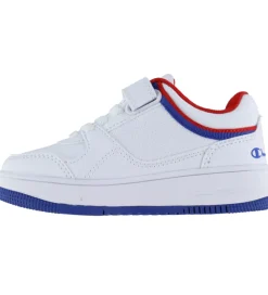 Børn Champion Børnesko Og Babysko|Sneakers|Sko - RD18 Low B PS - Hvid/Blå/Rød