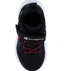 Børn Champion Børnesko Og Babysko|Blinkesko></noscript>Sko m. Lys - Funfair Print G TD Low - Sort