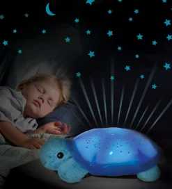 Cloud-B Fritstående Lamper|Natlampe - Twilight - 30 cm - Blå Skildpadde