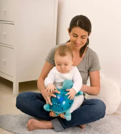 Cloud-B Natlamper|Lamper|Natlampe m. Lyd - Tranquil Turtle - Aqua - Turkis