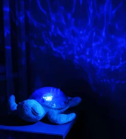 Cloud-B Natlamper|Lamper|Natlampe m. Lyd - Tranquil Turtle - Aqua - Turkis