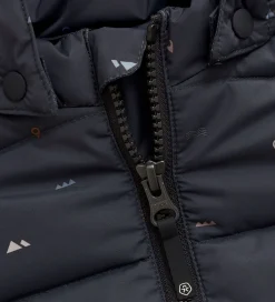 Børn Color Kids Overgangsjakker|Dunjakker Og Dynejakker|Dynejakke - Phantom m. Print