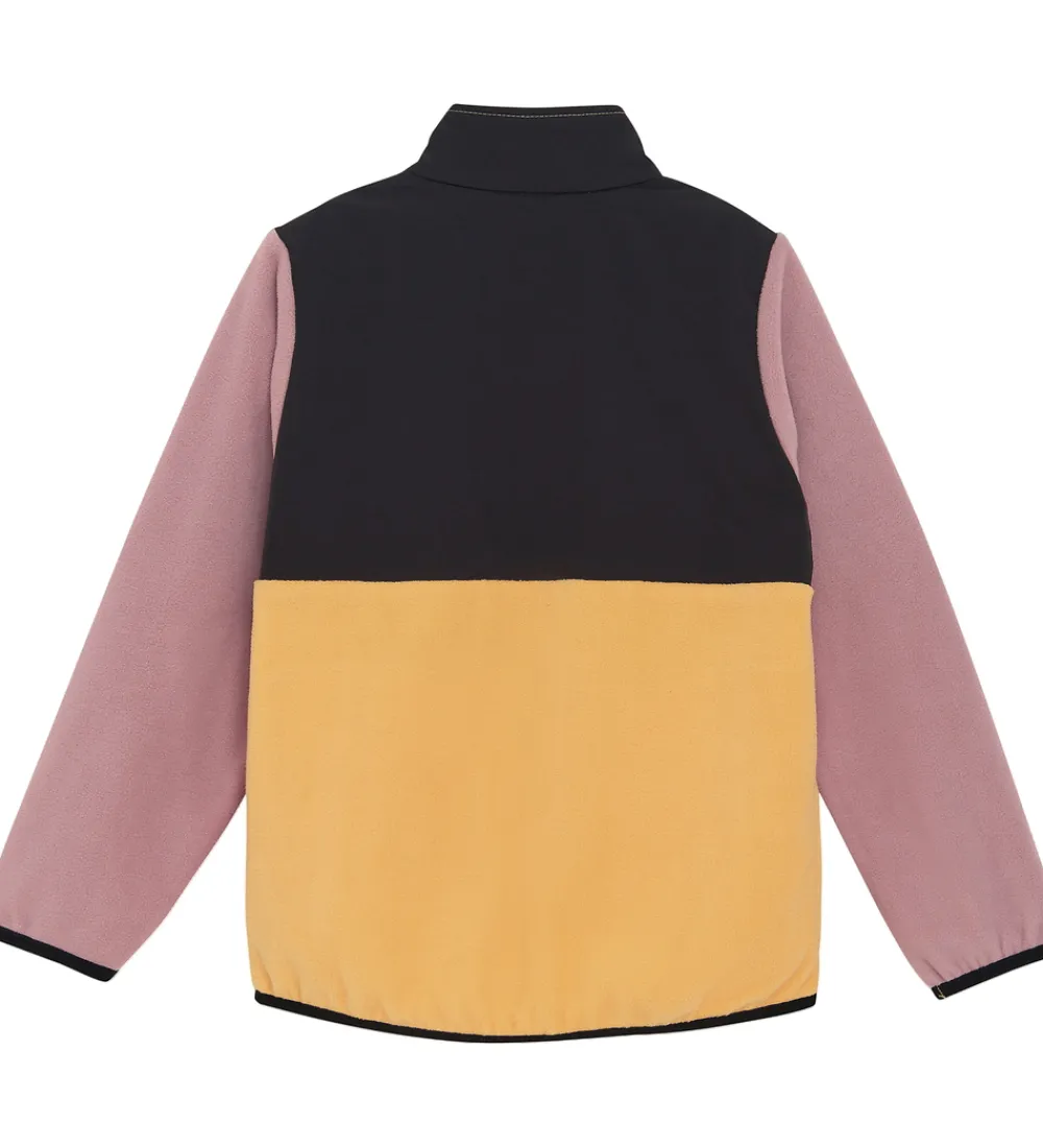 Børn Color Kids Fleece|Fleecejakke - Chamois