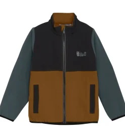 Børn Color Kids Fleece>Fleecejakke - Nuthatch