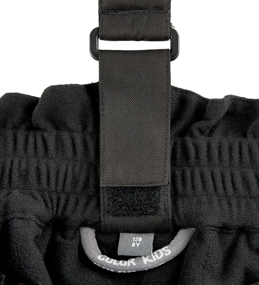 Børn Color Kids Skibukser|Skibukser>Skibukser m. Seler - Sort