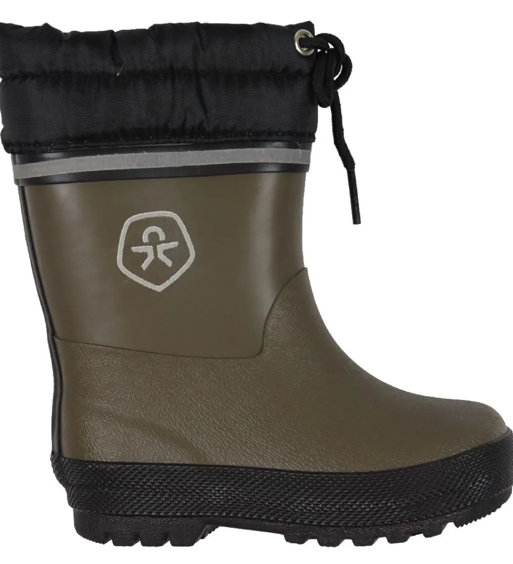 Color Kids Termostøvler|Termostøvler - Dark Olive