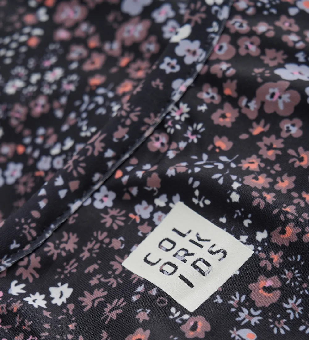 Color Kids T-Shirts Og Toppe|T-shirt - Phantom m. Blomster