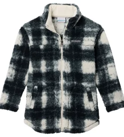 Børn Columbia Fleece|Fleecejakke - Teddy - West Bend - Sort/Hvid m. Tern