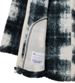 Børn Columbia Fleece|Fleecejakke - Teddy - West Bend - Sort/Hvid m. Tern