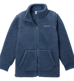 Børn Columbia Fleece>Fleecejakke - Teddy - Rugged Ridge II - Blå