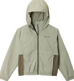 Børn Columbia Sommerjakker>Jakke - Tabor Trail - UV40+ - Safari/Stone Green