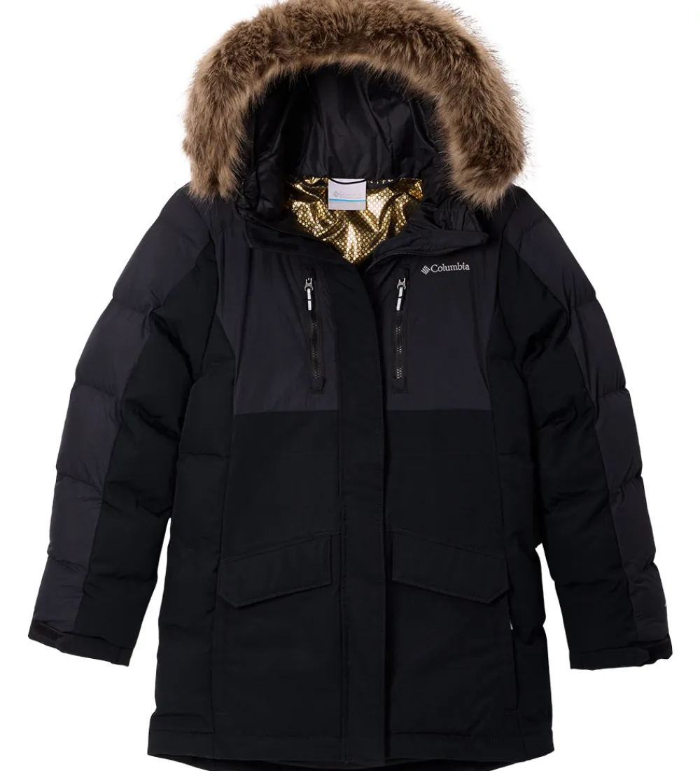 Børn Columbia Vinterjakker|Vinterjakke - Marquam Peak fusion III - Sort