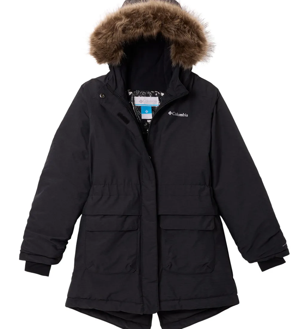 Børn Columbia Vinterjakker>Vinterjakke - Nordic Strider II - Sort