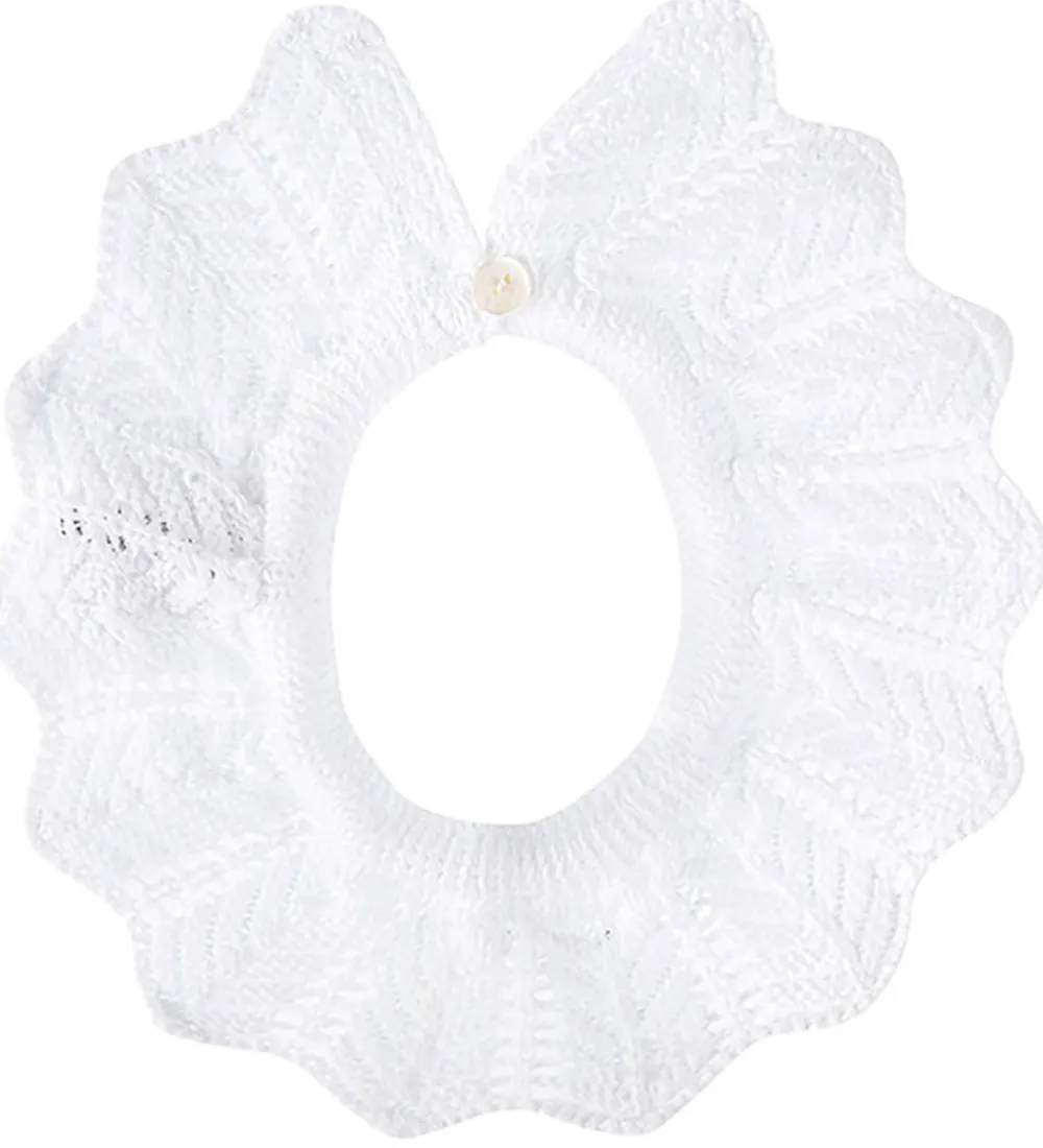 Condor Spisetid|Savlesmække>Krave - Strik - Hvid