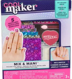 Cool Maker Neglelak>Neglesæt - Mix & Mani - Holiday Foil Nails