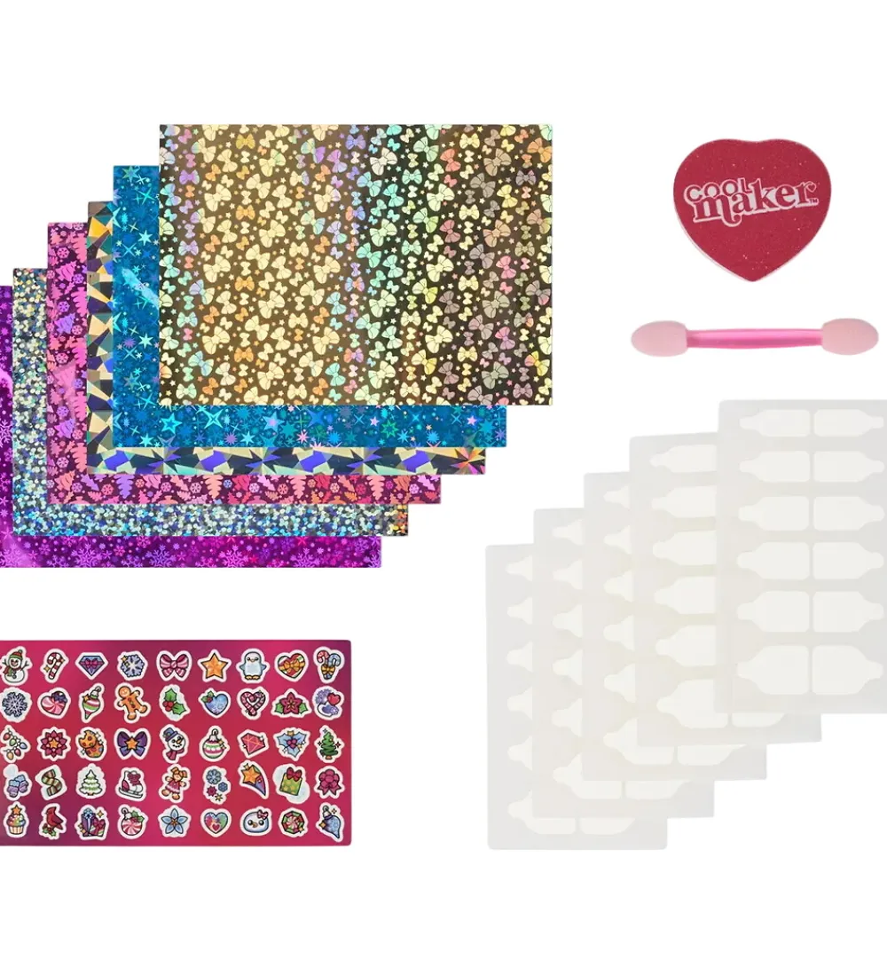 Cool Maker Neglelak>Neglesæt - Mix & Mani - Holiday Foil Nails