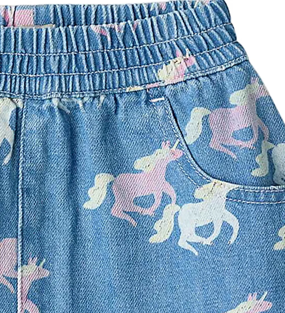 Børn Copenhagen Colors Nederdele|Denimnederdel - Indigo Blue Wash