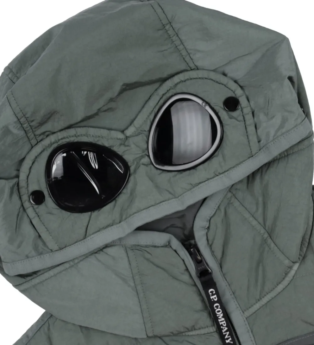 Børn C.P. Company Veste|Dunveste Og Dyneveste|Dynevest - Green Bay m. Solbriller