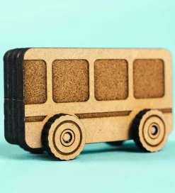 Crateit Trælegetøj|Kreasæt - Town - Træ - Bus Adventures