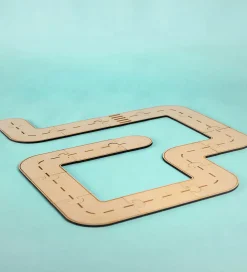 Crateit Trælegetøj>Kreasæt - Town - Træ - Adventure Track Extension