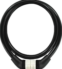 Crazy Safety Cykellåse|Cykellåse|Kodelås 60 cm - Sort