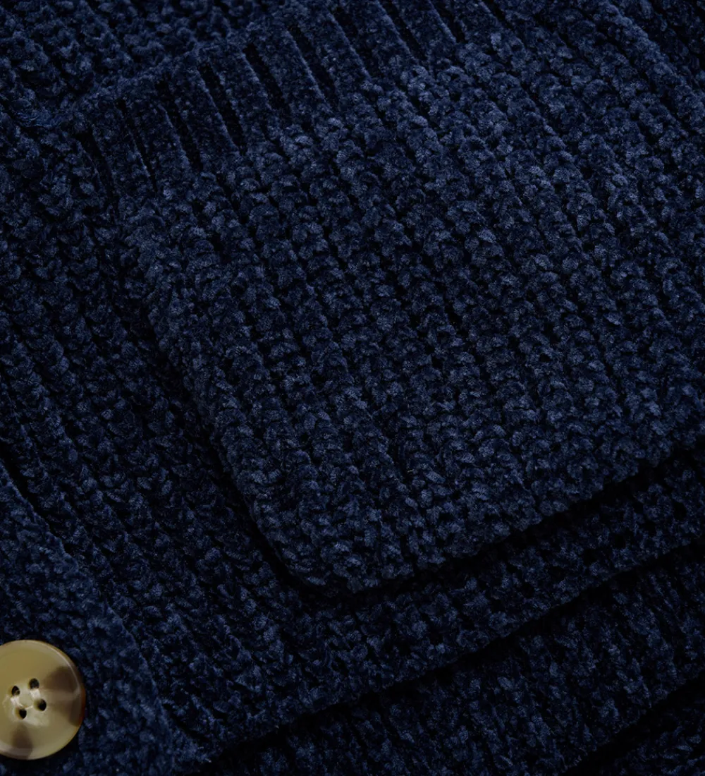 Børn Creamie Striktrøjer>Cardigan - Strik - Black Iris