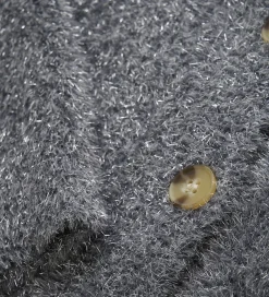 Børn Creamie Striktrøjer>Cardigan - Strik - Glitter - Iron Gate