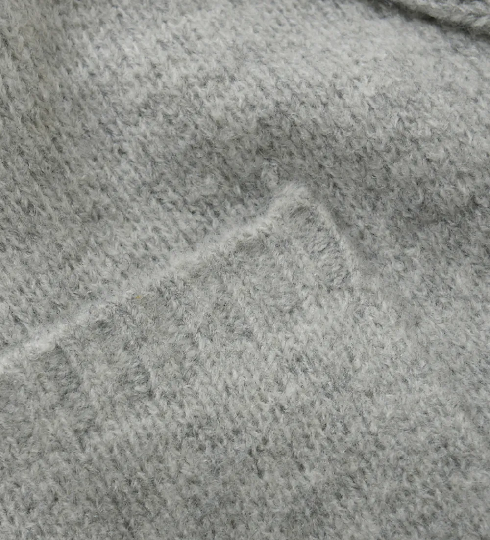 Børn Creamie Striktrøjer|Cardigan - Strik - Lang - Light Grey Melange