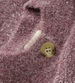 Børn Creamie Striktrøjer|Cardigan - Strik - Glitter - Crushed Berry