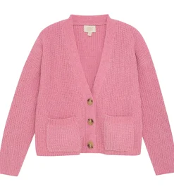 Børn Creamie Striktrøjer>Cardigan - Strik - Wild Rose