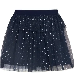 Børn Creamie Nederdele|Nederdel - Mesh - Black Iris