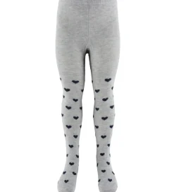 Børn Creamie Strømpebukser|Strømpebukser - 2-pak - Lysegråmeleret