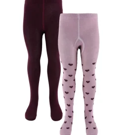 Børn Creamie Strømpebukser>Strømpebukser - 2-pak - Woodrose
