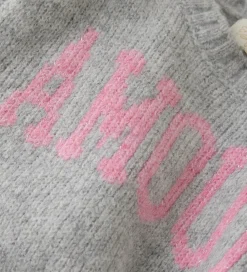 Børn Creamie Veste|Vest - Strik - Slipover - Light Grey Melange