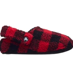 Crocs Hjemmesko|Hjemmesko - Classic Buff Check Cozzy Slipper K - Varsity R