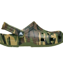 Crocs Sandaler|Sandaler - Classic Camouflage Clog K - Army Green/Multi