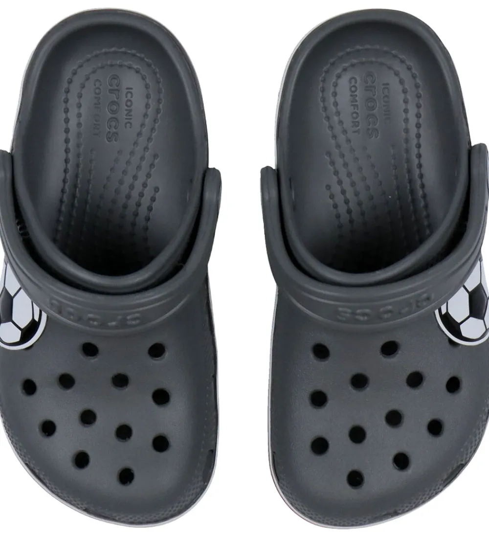 Crocs Sandaler|Sandaler - Classic Soccer Clog K - Slate Grey