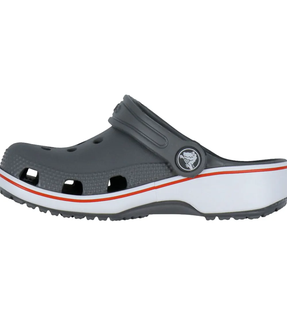 Crocs Sandaler|Sandaler - Classic Soccer Clog K - Slate Grey