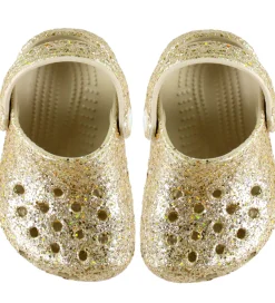 Crocs Sandaler|Sandaler - Littles Chunky Glitter - Sandstone