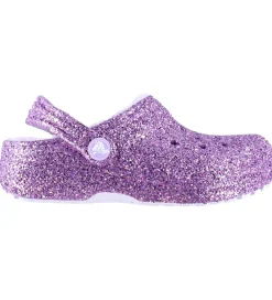 Crocs Sandaler|Sandaler m. For - Classic Lined Chunky Glitter - Purple Mo