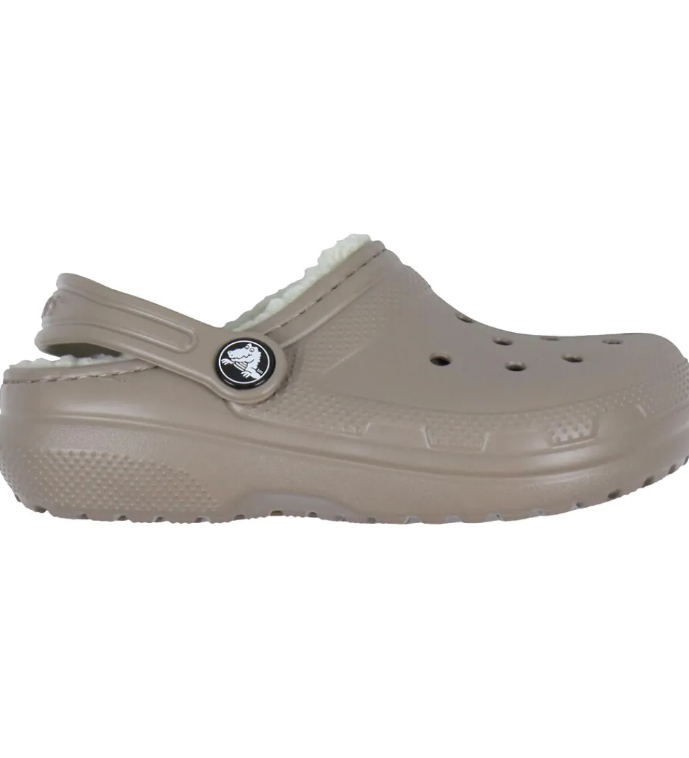 Crocs Sandaler|Sandaler m. For - Classic Lined Clog - Mushroom/Bone