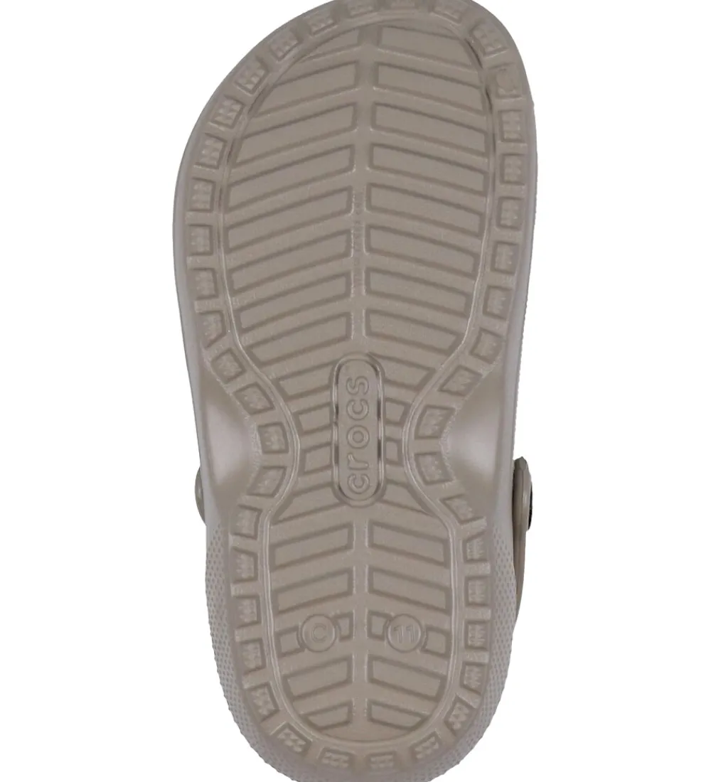 Crocs Sandaler|Sandaler m. For - Classic Lined Clog - Mushroom/Bone