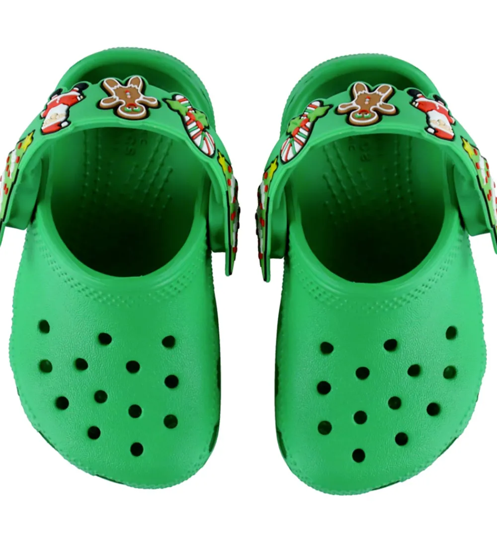 Crocs Sandaler|Blinkesko>Sandaler m. Lys - Holiday CGK - Grass Green