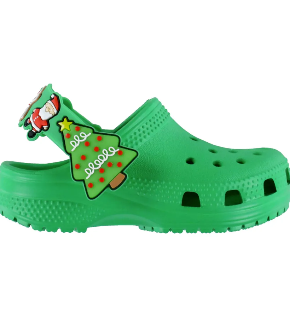 Crocs Sandaler|Blinkesko>Sandaler m. Lys - Holiday CGK - Grass Green