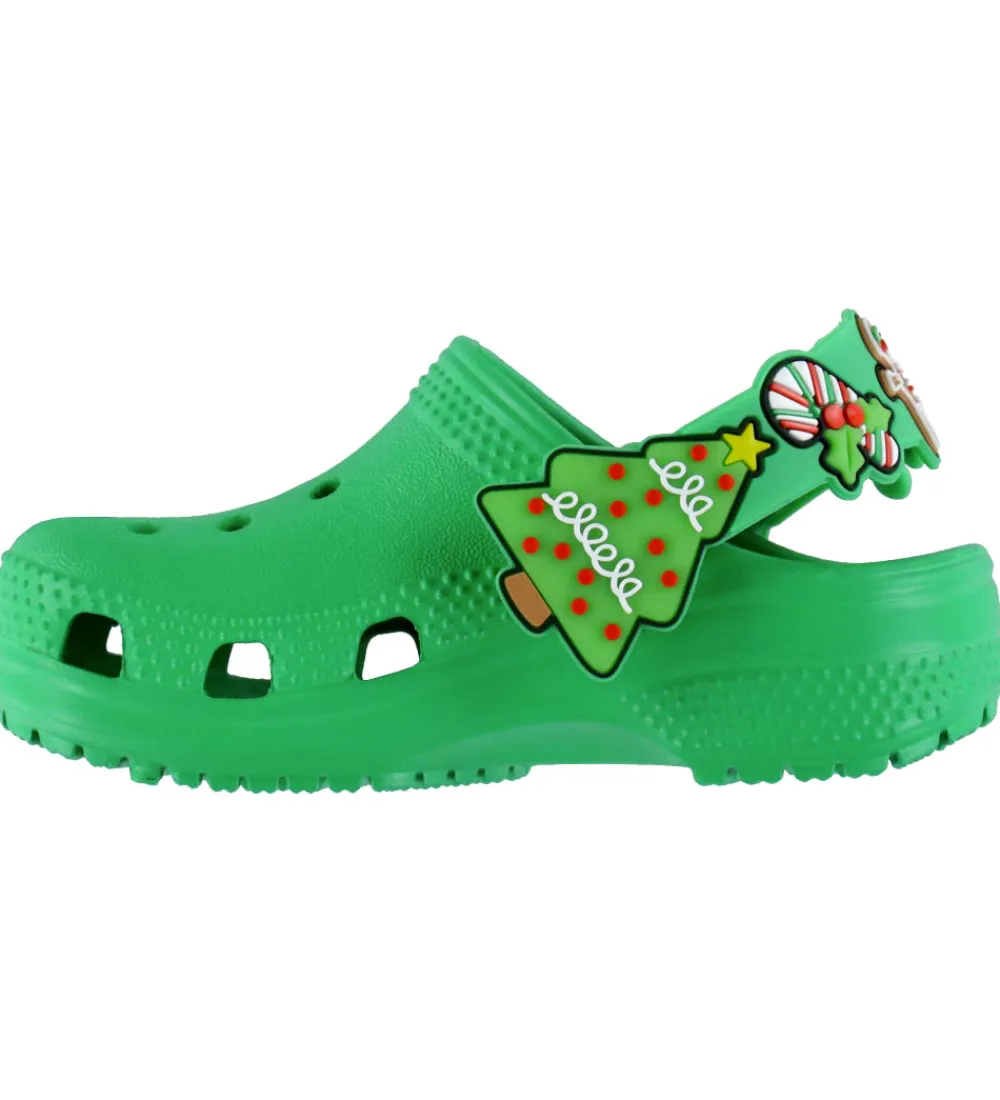 Crocs Sandaler|Blinkesko>Sandaler m. Lys - Holiday CGK - Grass Green