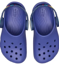Crocs Sandaler|Blinkesko>Sandaler m. Lys - Imagination - Sapphire m. Raket