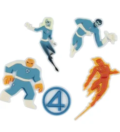Crocs Smykker>Vedhæng - Marvel Fantastic 4 - 5-pak