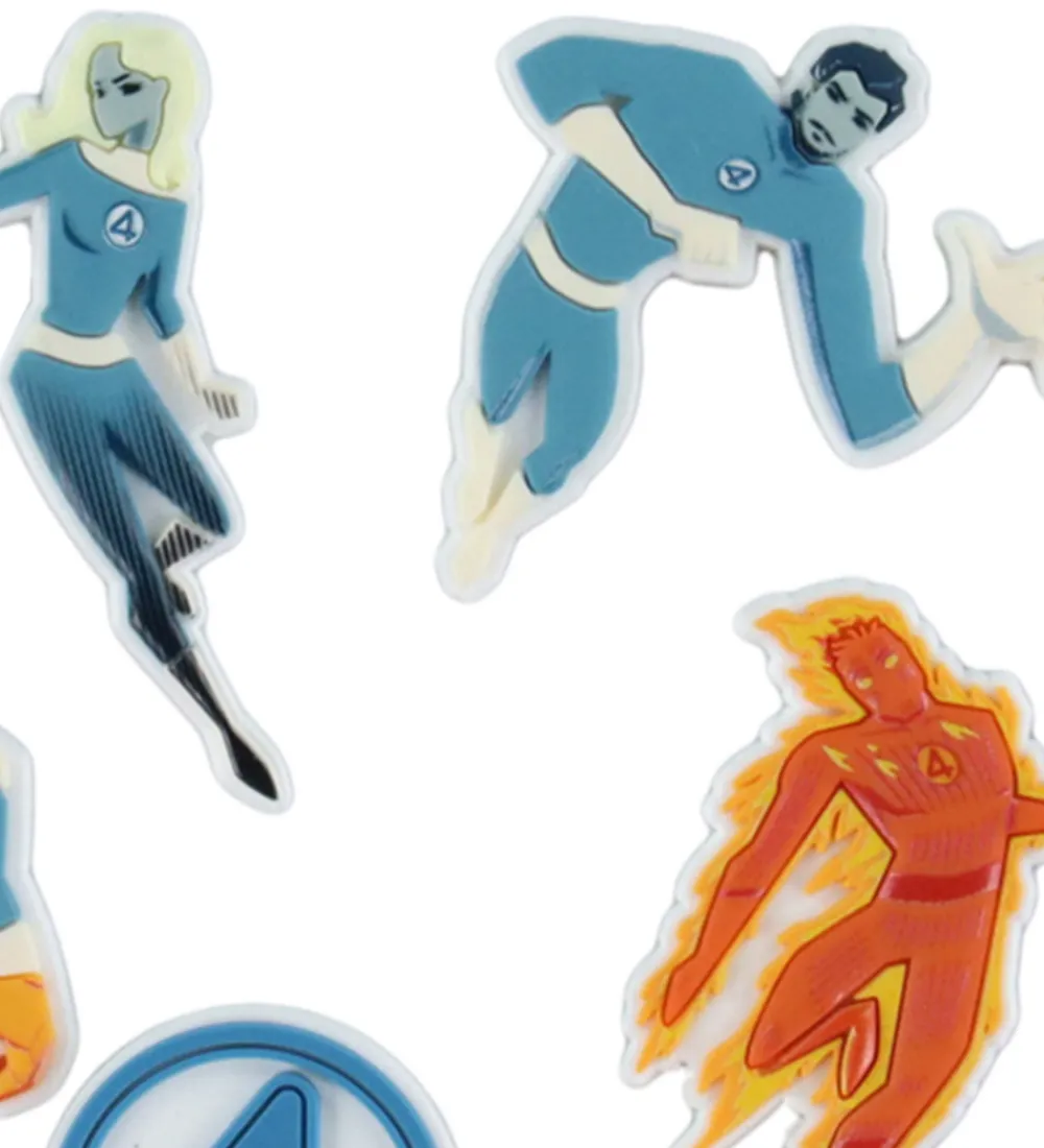Crocs Smykker>Vedhæng - Marvel Fantastic 4 - 5-pak
